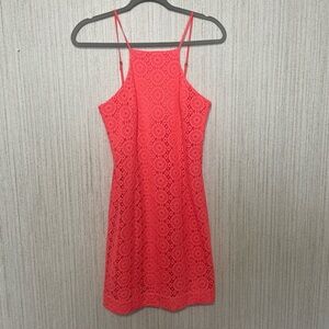 Lilly Pulitzer Size Small Pink Lace Dress